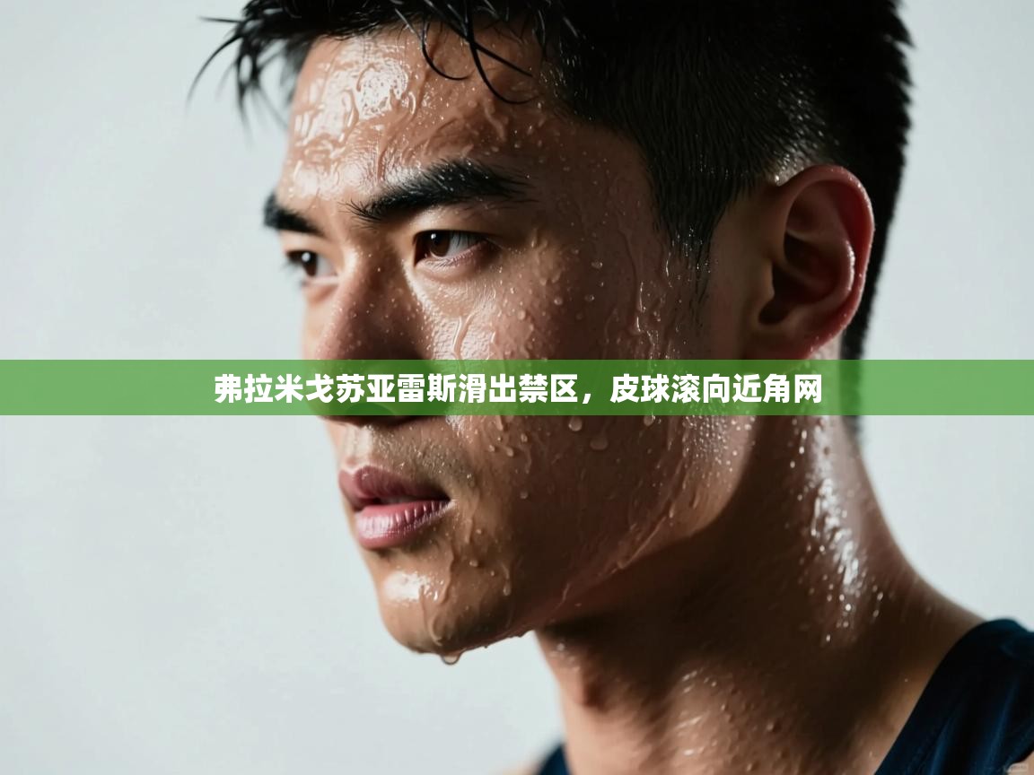 弗拉米戈苏亚雷斯滑出禁区，皮球滚向近角网