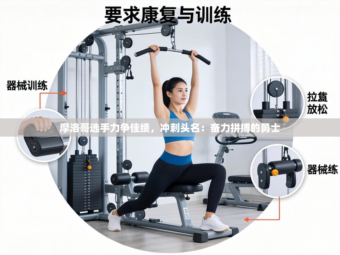 摩洛哥选手力争佳绩,冲刺头名:奋力拼搏的勇士 第1张